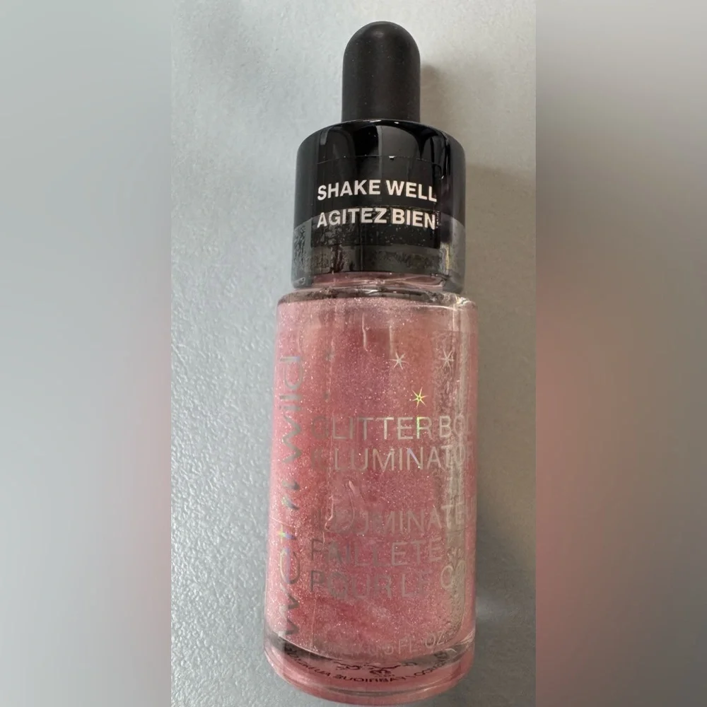 wet n wild Glitter Bomb illuminator Shimmering Pink